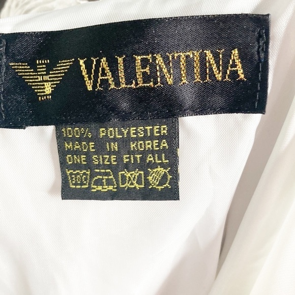 Valentina Metallic Silver Windbreaker Puffy Jacket size L - Picture 6 of 8